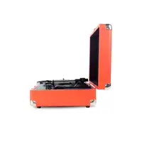 Tocadiscos Bluetooth VC400 PRIXTON Reproductor y Convertidor de Vinilos - Rojo