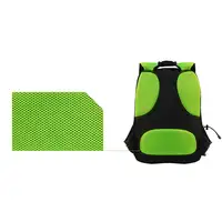 KeepOut BK7GXL mochila Negro, Verde Imitación piel, Nylon