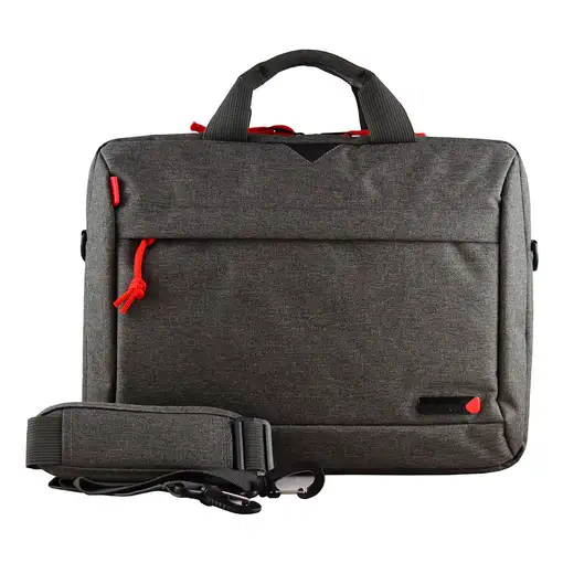 Techair Classic essential 35,8 cm (14.1'') Maletín Toploader Gris