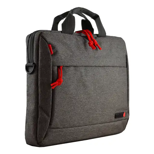 Techair Classic essential 35,8 cm (14.1'') Maletín Toploader Gris