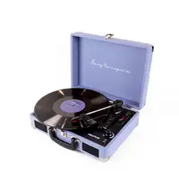 Tocadiscos Bluetooth VC400 PRIXTON Reproductor y Convertidor de Vinilos - Lila
