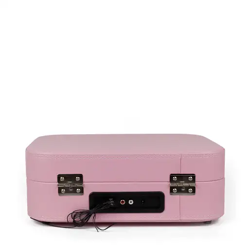 Tocadiscos Bluetooth VC600 PRIXTON Reproductor y Convertidor de Vinilos - Rosa