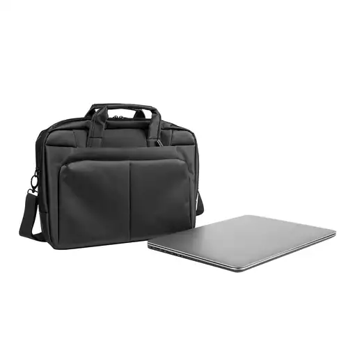 NATEC Gazelle 39,6 cm (15.6") Maletín Negro