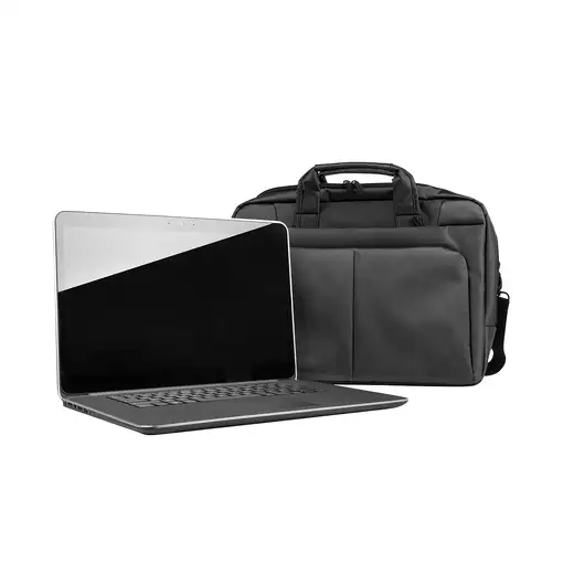 NATEC Gazelle 39,6 cm (15.6") Maletín Negro