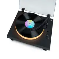 Tocadiscos con efectos de luz y Bluetooth Plato iluminado Partybttdlight Bigben