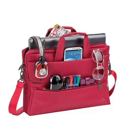 Rivacase 8630 39,6 cm (15.6") Bandolera Rojo