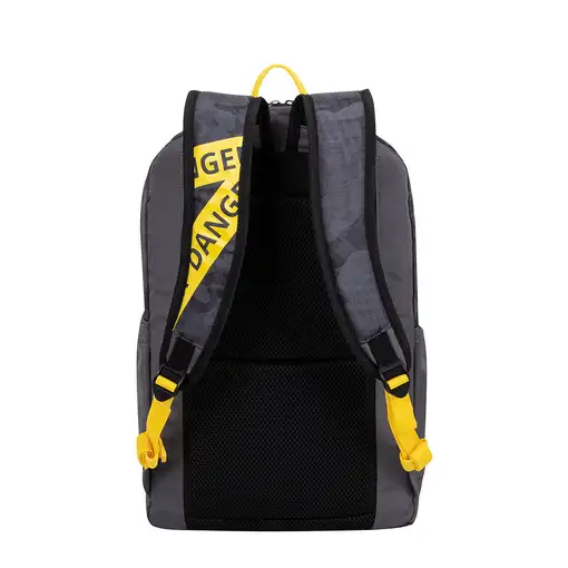 Rivacase Erebus 33,8 cm (13.3") Mochila Camuflaje, Gris
