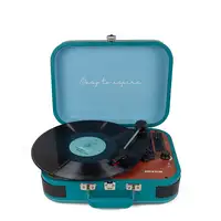 Tocadiscos Bluetooth VC600 PRIXTON Reproductor y Convertidor de Vinilos - Azul