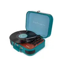 Tocadiscos Bluetooth VC600 PRIXTON Reproductor y Convertidor de Vinilos - Azul