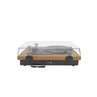 Tocadiscos Bluetooth Studio PRIXTON Reproductor y Convertidor de Vinilos - Madera