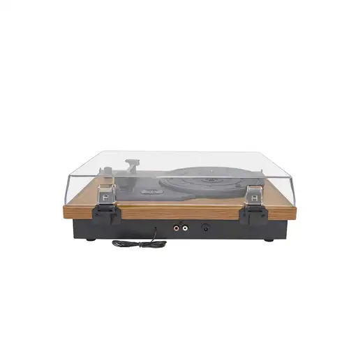 Tocadiscos Bluetooth Studio PRIXTON Reproductor y Convertidor de Vinilos - Madera