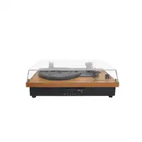 Tocadiscos Bluetooth Studio PRIXTON Reproductor y Convertidor de Vinilos - Madera