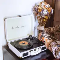 Tocadiscos Bluetooth VC400 PRIXTON Reproductor y Convertidor de Vinilos - Blanco