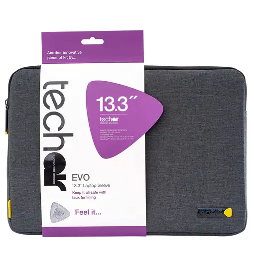 Techair Evo pro 33,8 cm (13.3'') Funda Gris