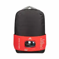Rivacase 7563BKMOUSE maletines para portátil 39,6 cm (15.6") Mochila Negro