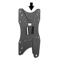 Soporte TV pared fijo 28 a 42\ VESA 200x200 Kaorka 474400 Negro
