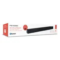 Barra de Sonido Bluetooth 5.3,90W,Estéreo 2.0,TV/PC,USB,AUX,Óptica Metronic 477591