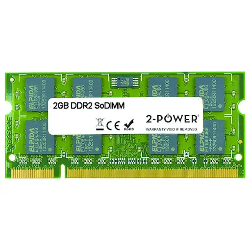 2-Power MEM0702A módulo de memoria 2 GB 1 x 2 GB DDR2 800 MHz