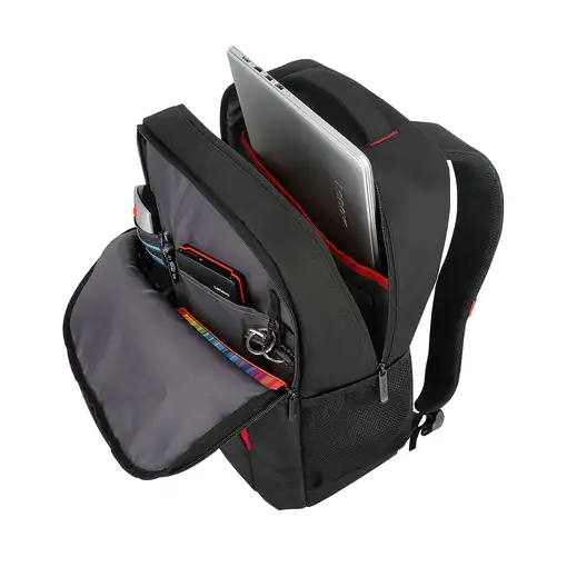 Lenovo B515 39,6 cm (15.6") Mochila Negro, Rojo