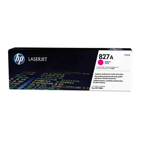 Toner original hp 827a magenta cf303a