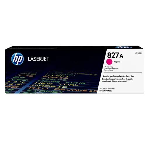 Toner original hp 827a magenta cf303a