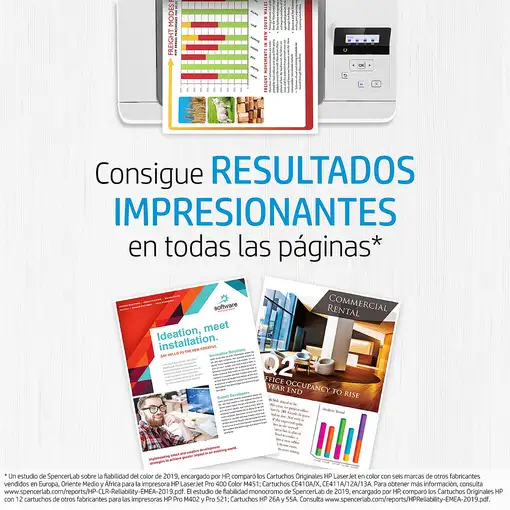 HP Pack de ahorro de 2 cartuchos de tóner original LaserJet 128A negro