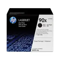 HP Pack de ahorro de 2 cartuchos de tóner original LaserJet 90X de alta capacidad