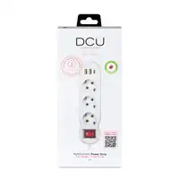 Regleta multifunción 3 tomas + 3 puertos USB (5V/ 2.1A) 10.5W
