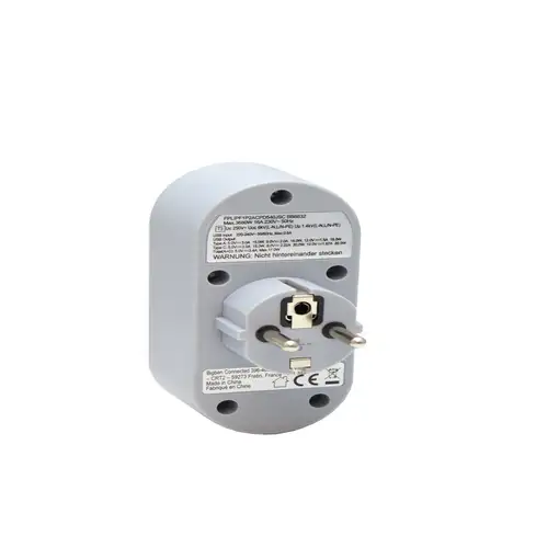 Regleta protec.sobret.1 toma USB A+C F152691 Garantía de por vida Force Power Lite