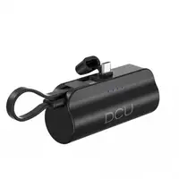 Mini Batería externa de 5000mAh con conector USB-C y función de soporte