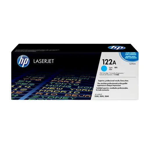 HP 122A Cyan Original LaserJet Toner Cartridge cartucho de tóner 1 pieza(s) Cian