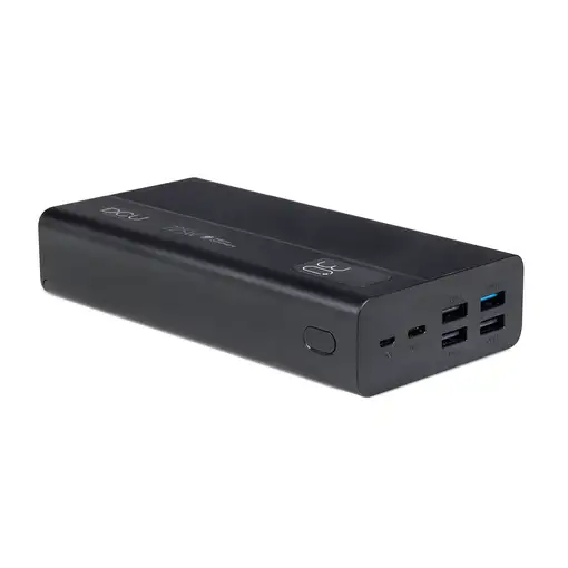 Power Bank 4 salidas USB Power Delivery 20W + Quick charge 22.5W 30000mAh