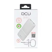 Power Bank 10.000mAh con triple salida USB blanco