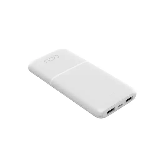 Power Bank 10.000mAh con triple salida USB blanco