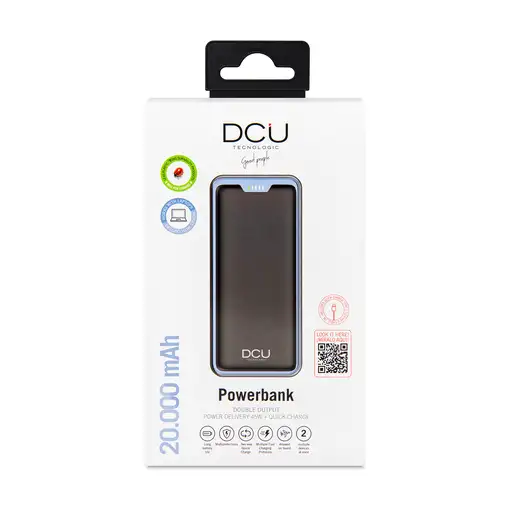 Power Bank LAPTOP USB Power Delivery 45W + Quick Charge 22.5W 20000mAh