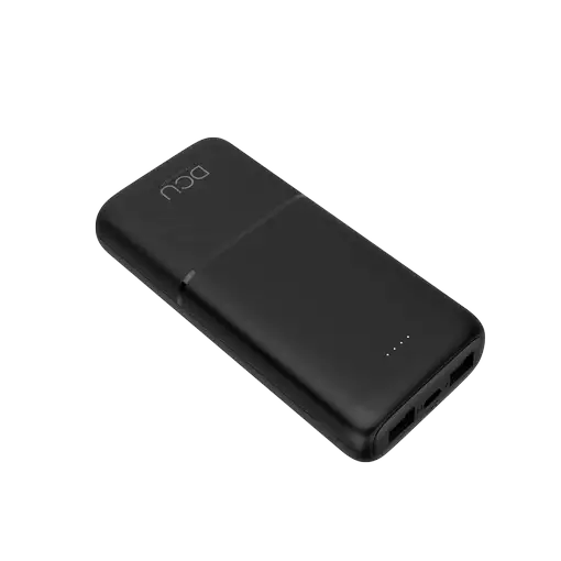 Power Bank 10.000mAh con triple salida USB negro