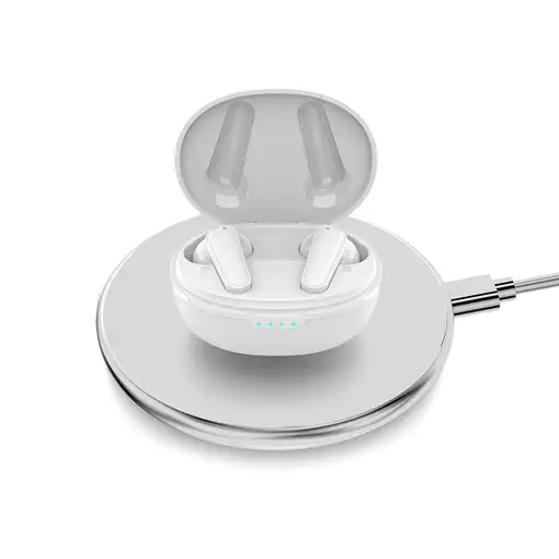 Auriculares Bluetooth TWS158 PRIXTON - Tecnología ENC + ANC - Blanco