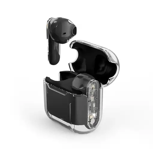 Auriculares Bluetooth TWS162 PRIXTON - Tecnología ENC y HiFi - Negro