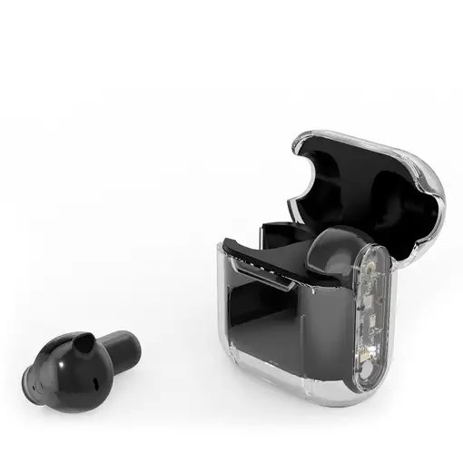 Auriculares Bluetooth TWS162 PRIXTON - Tecnología ENC y HiFi - Negro