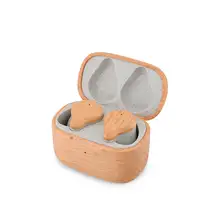 Auriculares Bluetooth TWS163 PRIXTON Tecnología ENC - Color Madera