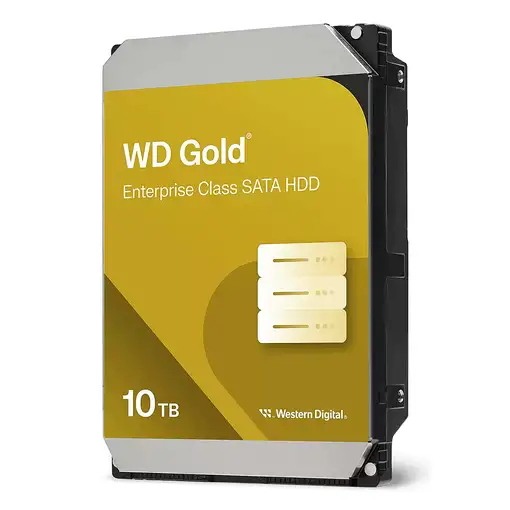 Western Digital Gold WD103KRYZ disco duro interno 10 TB 7200 RPM 512 MB 3.5" Seria
