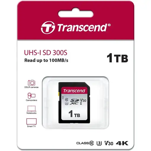 Transcend 300S 1 TB SDXC 3D NAND Clase 10