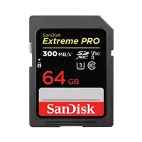SanDisk Extreme PRO 64 GB SDXC UHS-II Clase 10