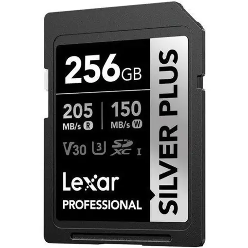 Lexar Professional SILVER PLUS 256 GB SDXC UHS-I Clase 3