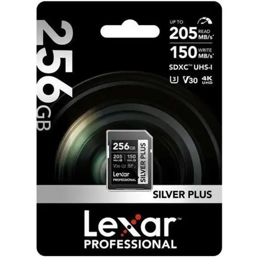 Lexar Professional SILVER PLUS 256 GB SDXC UHS-I Clase 3