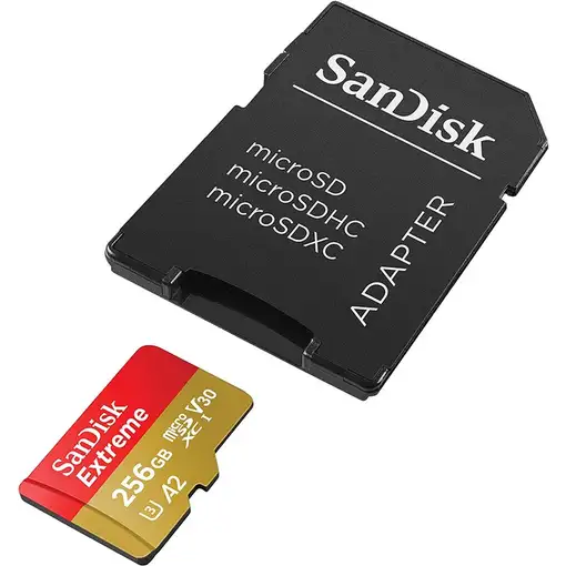 SanDisk Extreme 256 GB MicroSDXC UHS-I Clase 3