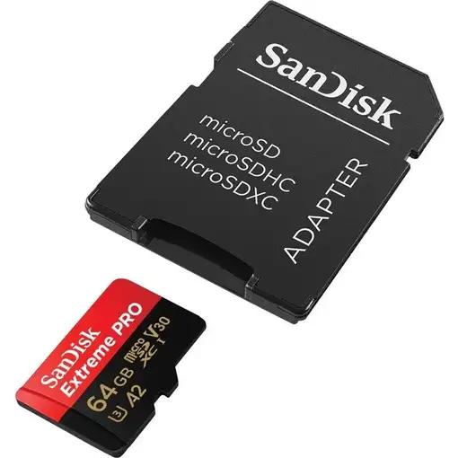 SanDisk Extreme PRO 64 GB MicroSDXC UHS-I Clase 10