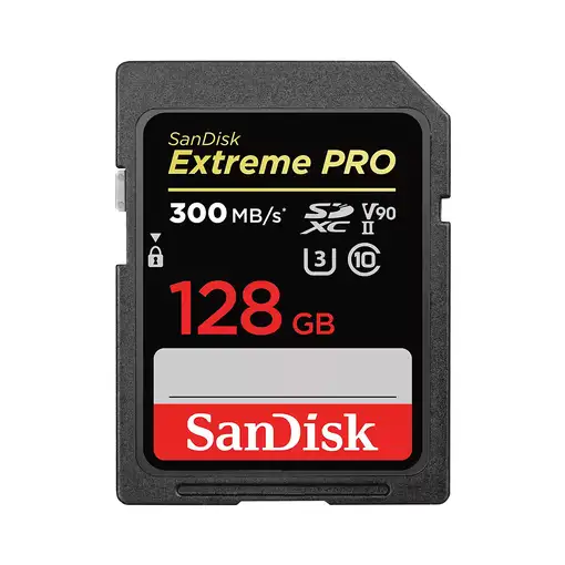 SanDisk Extreme PRO 128 GB SDXC UHS-II Clase 10