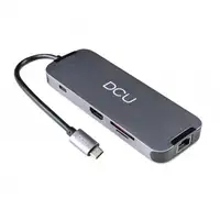 HUB USB C a HDMI + 3 USB 3.0 + RJ45 + LECTOR TARJETAS + PD + Jack 3.5mm