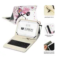 Funda Con Teclado Micro Usb Usb 11\ Hadas